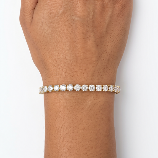 Diamond Tennis Bracelet - 1 CT - Gold