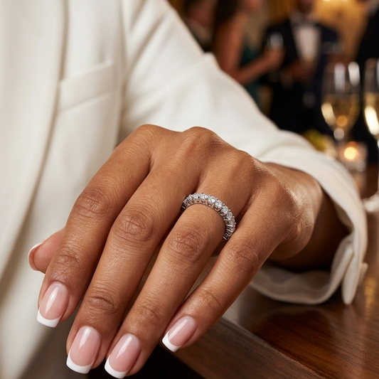 Stack Band Ring - Silver