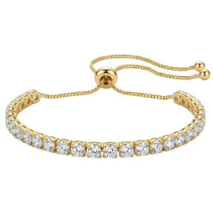Starlight Diamond Tennis Bracelet - Gold