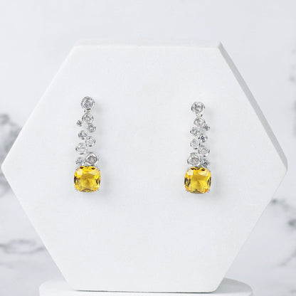 Huda earrings - Yellow