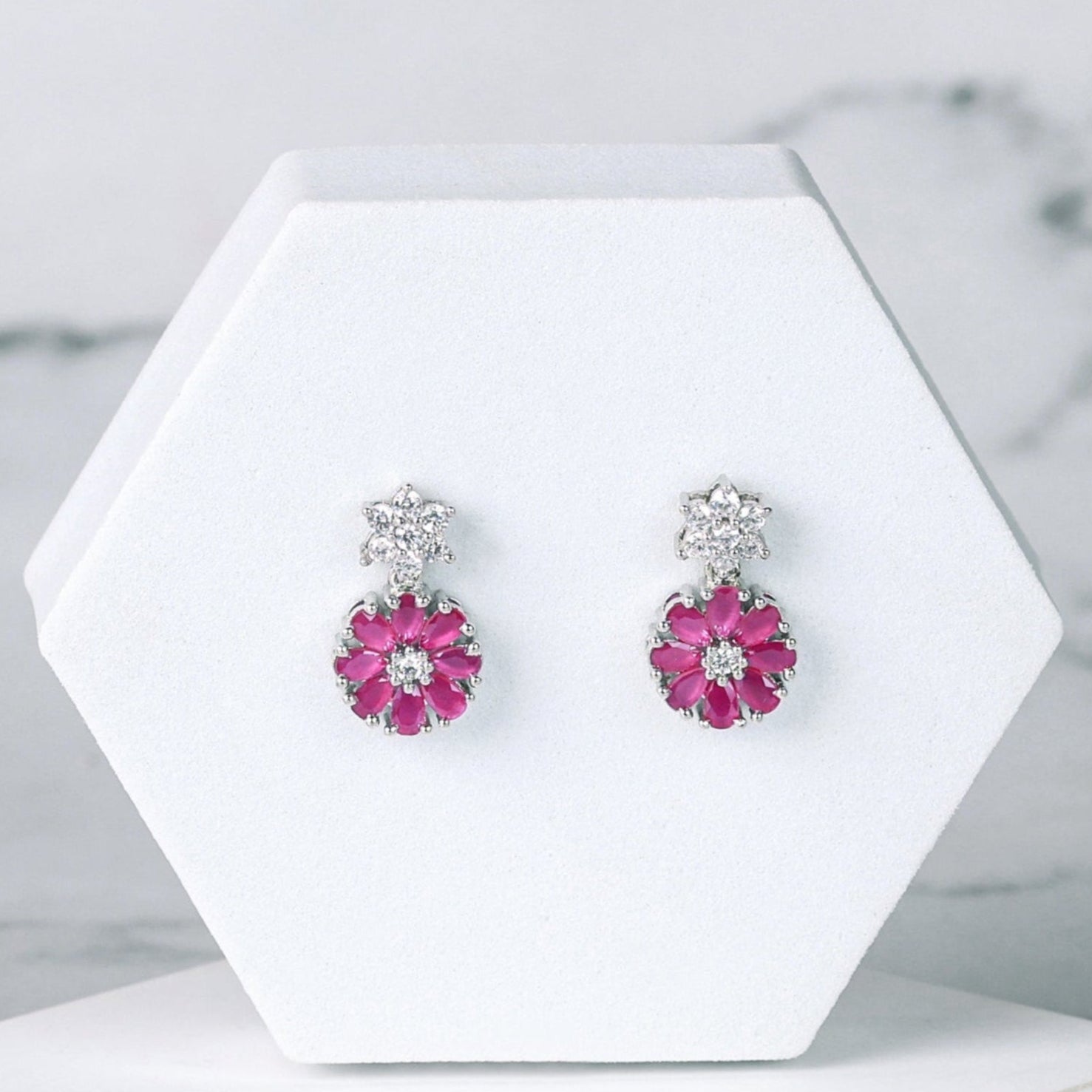 Ira earrings - Pink