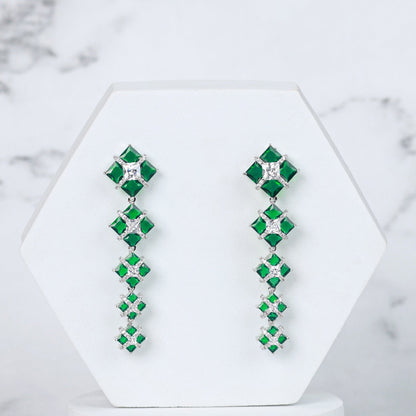 Lumi Earrings - Green