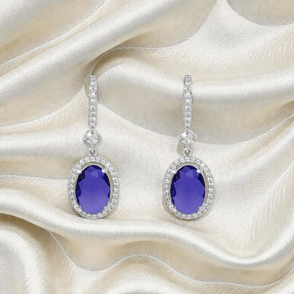Moonbeam Hook Earrings - Purple