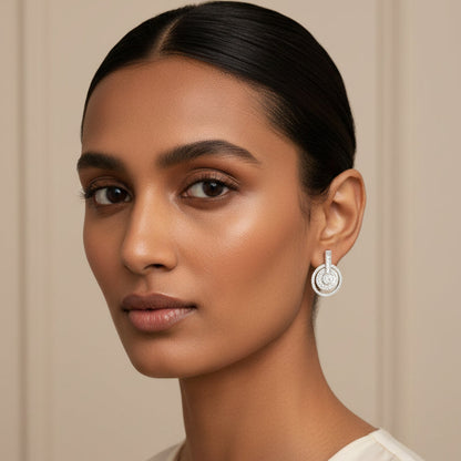 Reem Earrings - Silver