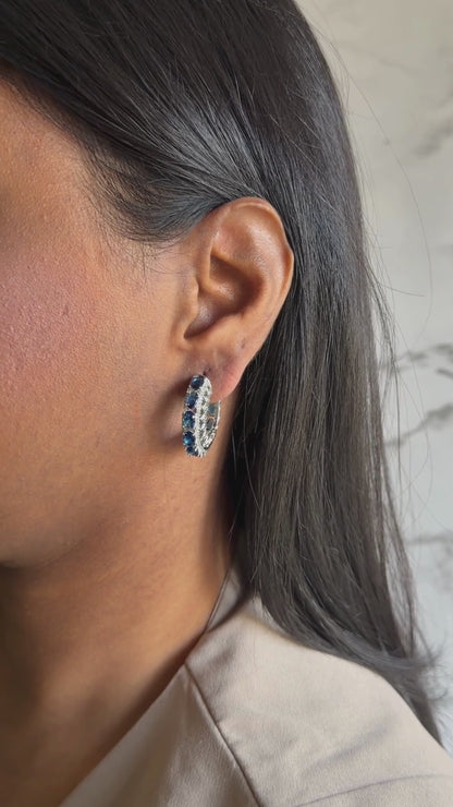 Noorika Hoops - Blue